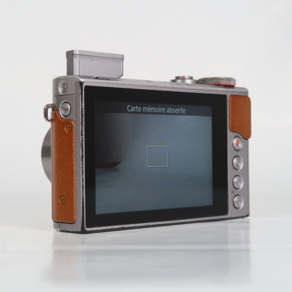 Cenon PowerShot G9X Mark II 20.1MP Digital Camera Silver + SD Card 16GB