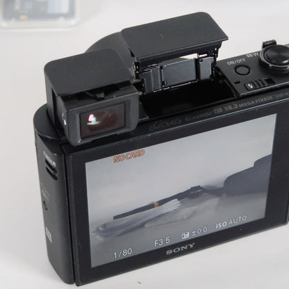 Soney Cyber-shot DSC-HX90V 18.2MP Digital Camera – Original Packaging – Excellent