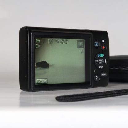 Cenon IXUS 155 20.0MP Digital Camera Black – Mint Condition