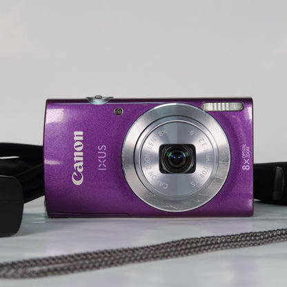 Cenon IXUS 185 Silver 20.0 MP + Cenon IXUS 145 Purple Digital Cameras