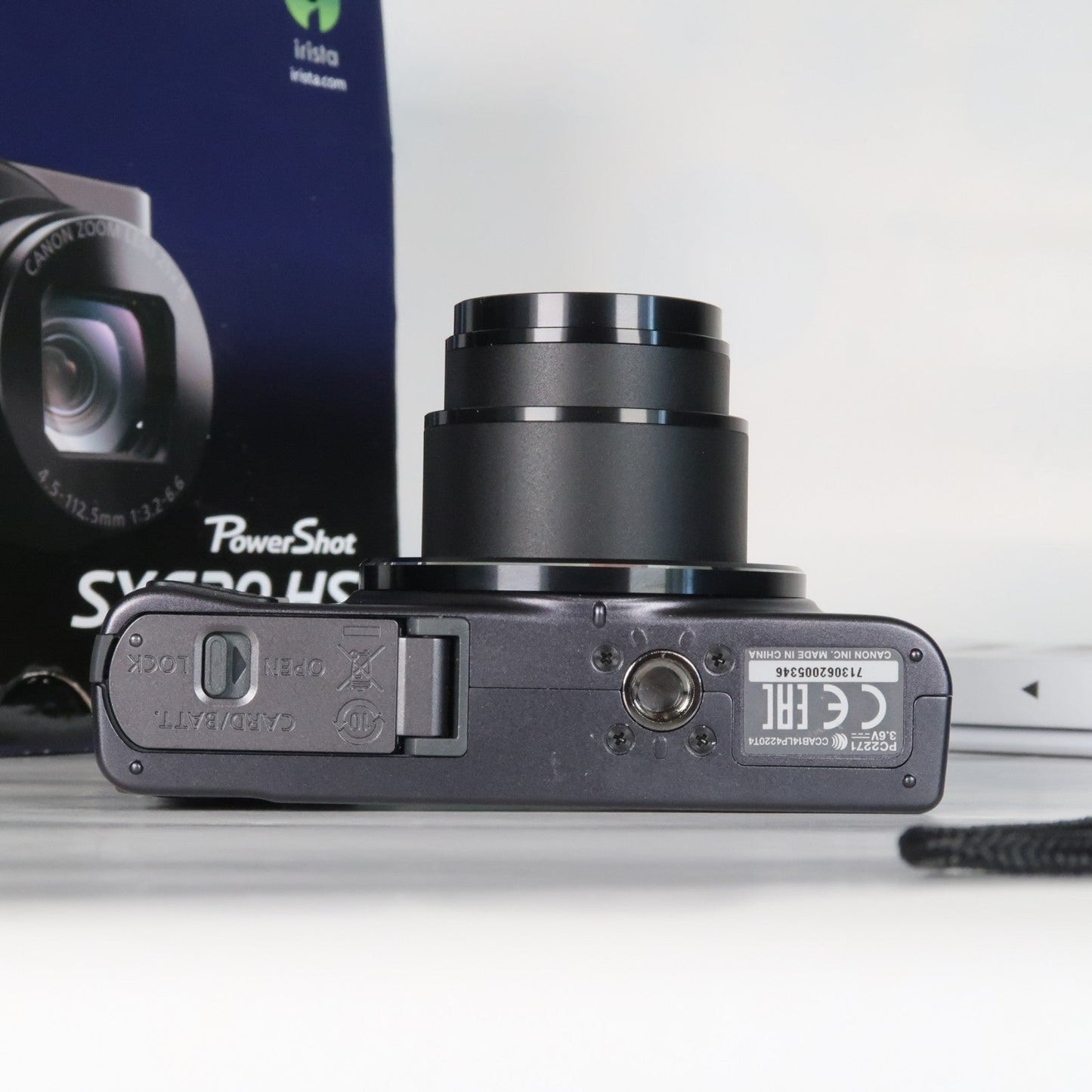Cenon PowerShot SX620 HS 20.2MP 25x Digital Camera Black – With 16GB SD Card