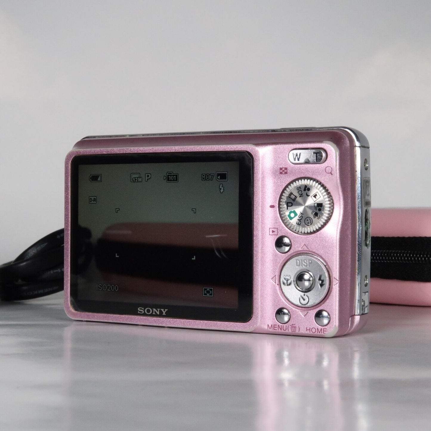 Soney Cyber-shot DSC-W210 12.1MP Digital Camera Pink – Excellent Condition