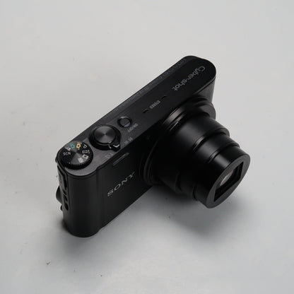 Soney Cyber-Shot DSC WX300 18.2MP Digital Camera Black – Good Condition