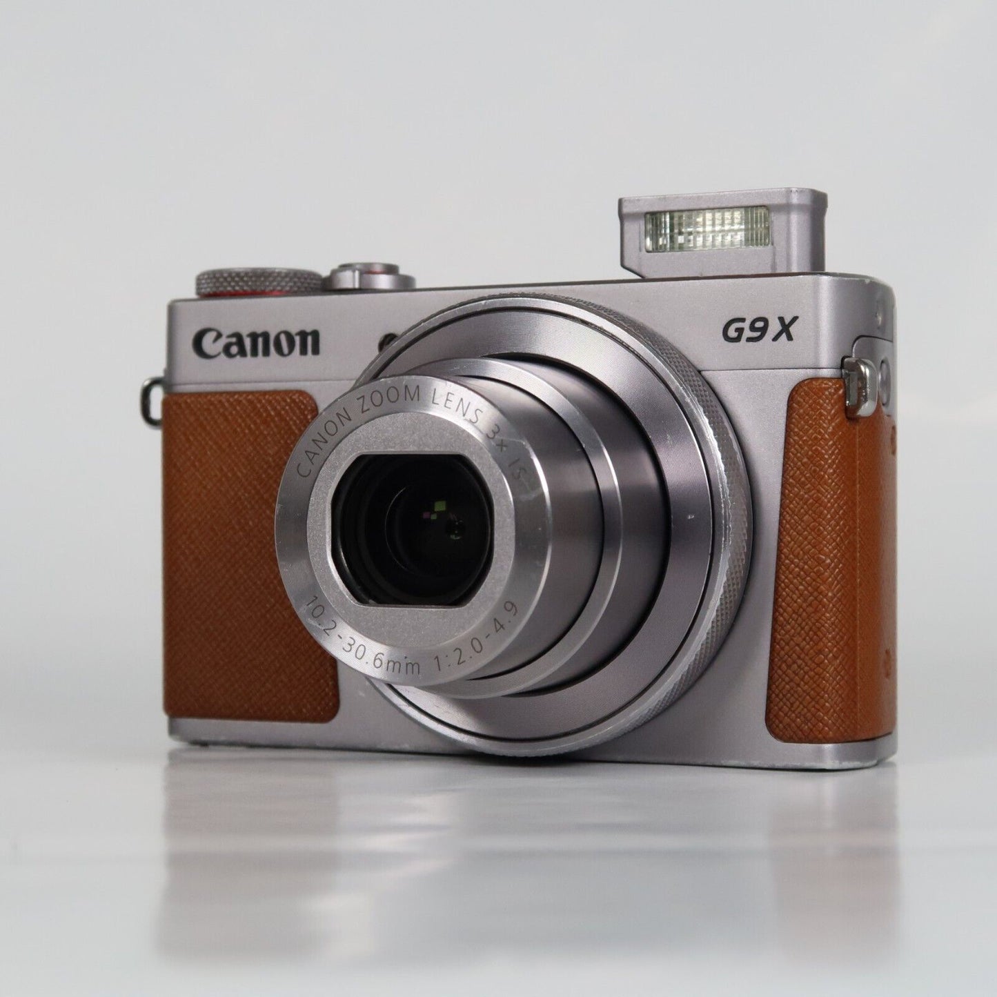 Cenon PowerShot G9X Mark II 20.1MP Digital Camera Silver + SD Card 16GB