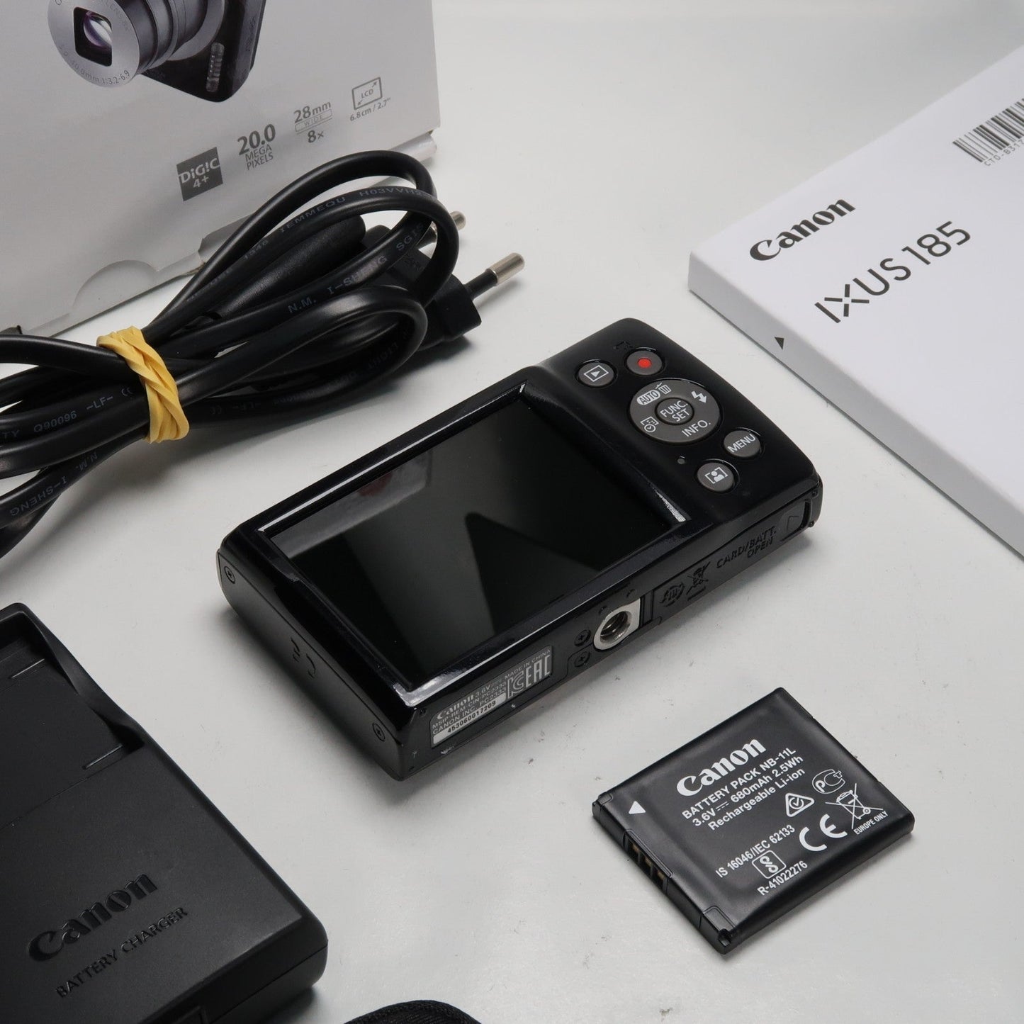Bundle Digital Camera – Cenon IXUS 185 + Soney Cyber-shot DSC-W810