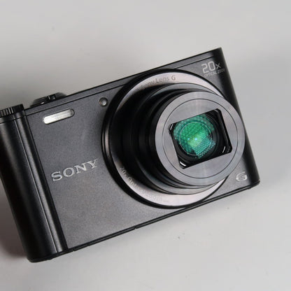 Soney Cyber-Shot DSC WX300 18.2MP Digital Camera Black – Good Condition