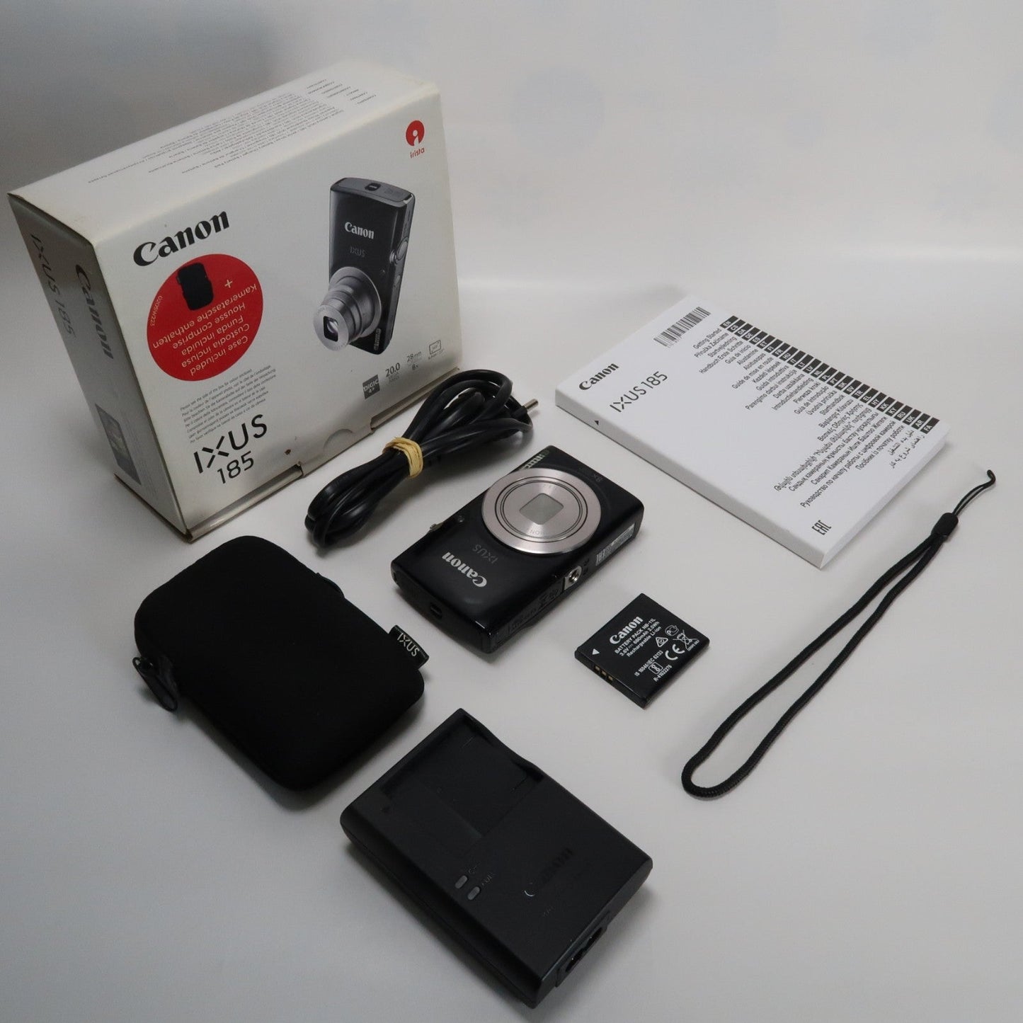 Soney Cyber-shot DSC-W730 16.1MP 8x + Cenon IXUS 185 – Bundle Deal
