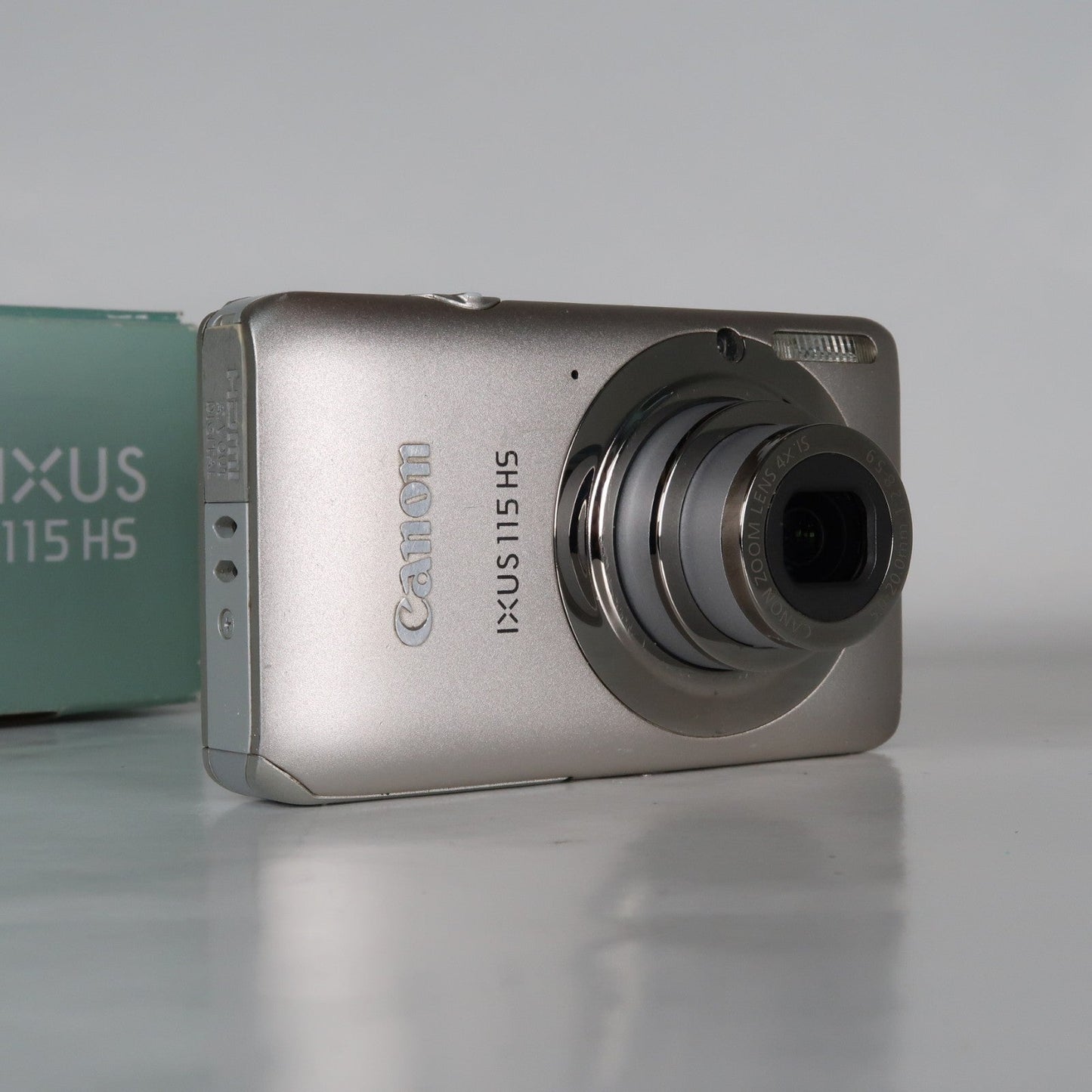 Cenon IXUS 115 HS PowerShot ELPH 100 HS 12.1MP 4x Digital Camera Silver – Very Good Condition