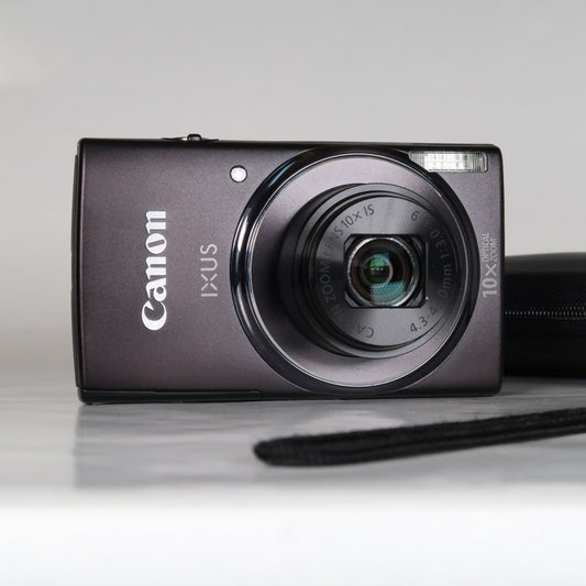 Cenon IXUS 155 20.0MP Digital Camera Black – Mint Condition