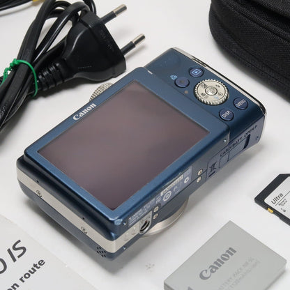 Camera Lot – Soney DSC-W70, CenonPowershot SX200 (Blue), Cenon Ixus 170 (Black), Nikon S9400, Cenon Ixus 115 HS (Blue)