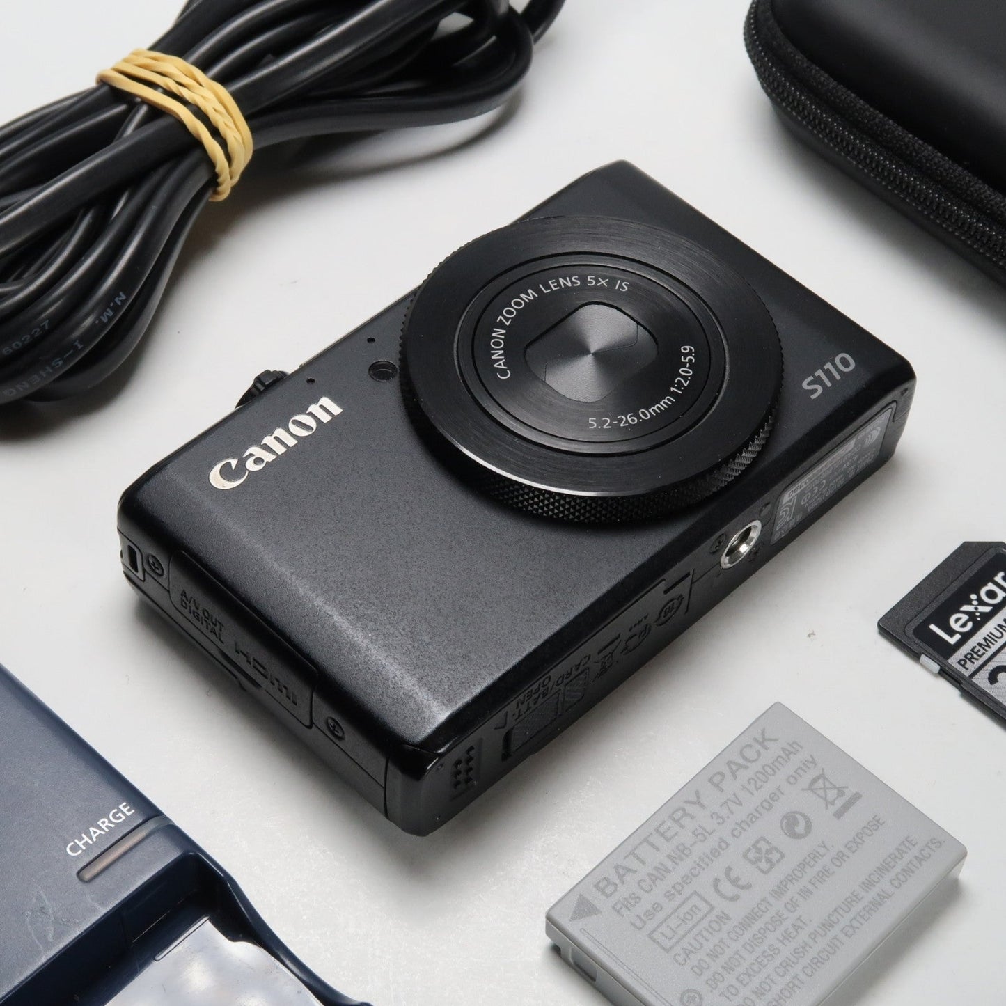 Cenon PowerShot S110 12.1 MP Digital Camera Black – Original Packaging – Excellent
