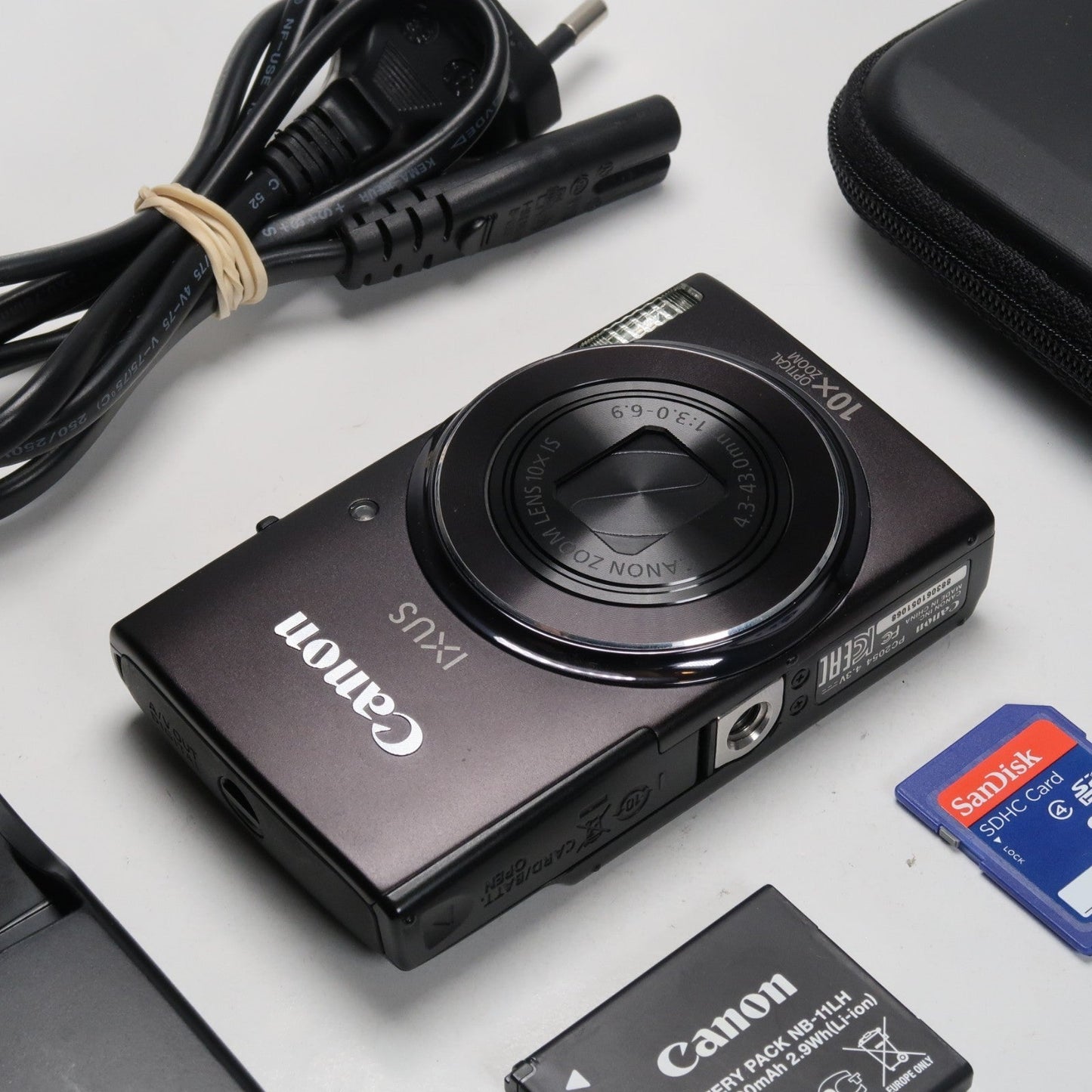 Cenon IXUS 155 20.0MP Digital Camera Black – Mint Condition