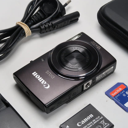 Cenon IXUS 155 20.0MP Digital Camera Black – Mint Condition