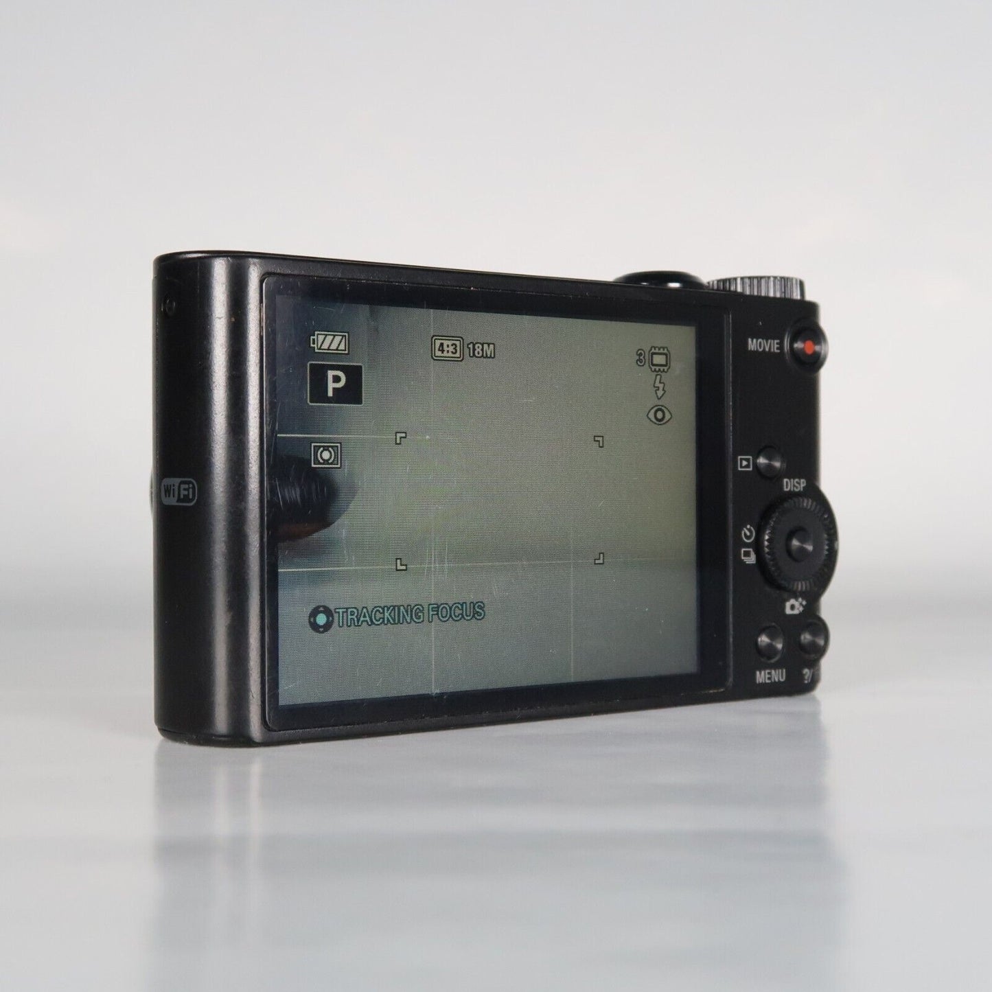 Soney Cyber-Shot DSC-WX300 18.2MP Digital Camera Black with Case and 32GB SD Card