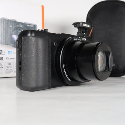 Soney CyberShot DSC-HX60V 20.4MP Digital Camera – Boxed, with Case &amp; 32GB SD Card