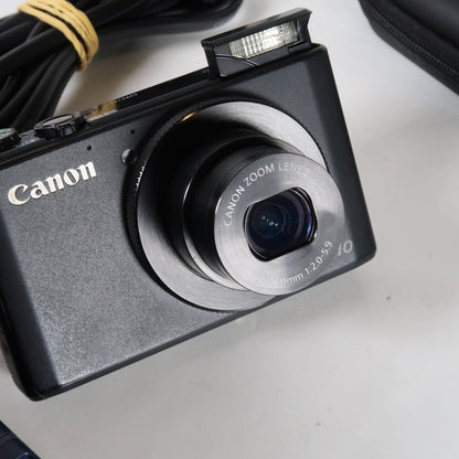Cenon PowerShot S110 12.1 MP Digital Camera Black – Original Packaging – Excellent