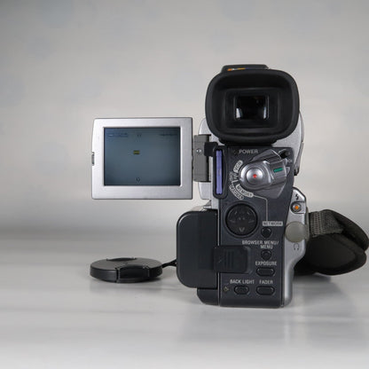 Soney Handycam DCR-PC120E MiniDV Camcorder – With Case + Charger