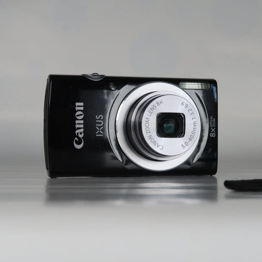 Cenon IXUS 145 / ELPH 135 16.0MP Digital Camera Black – With SD Card 4GB &amp; Case