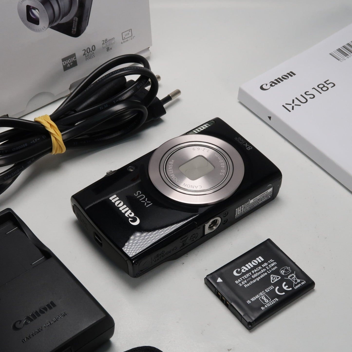 Bundle Digital Camera – Cenon IXUS 185 + Soney Cyber-shot DSC-W810