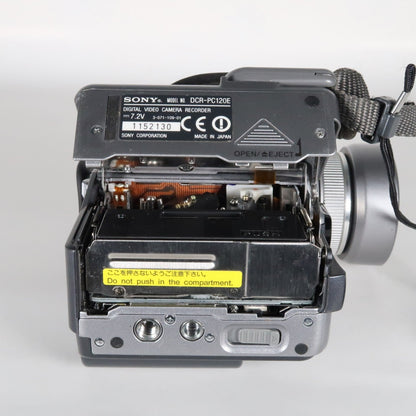 Soney Handycam DCR-PC120E MiniDV Camcorder – With Case + Charger