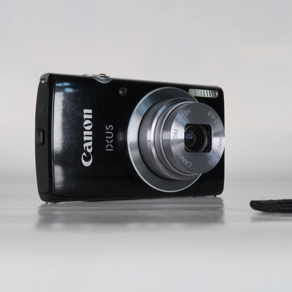 Cenon IXUS 145 / ELPH 135 16.0MP Digital Camera Black – With SD Card 4GB &amp; Case