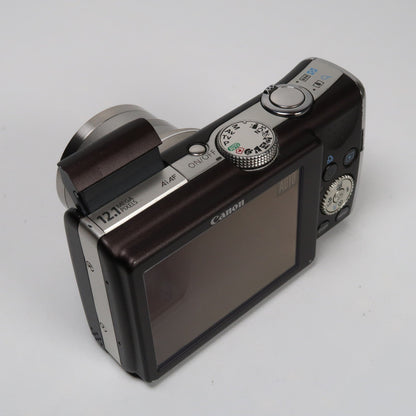 Cenon PowerShot SX200 IS 12.1MP 12x Digital Camera Brown