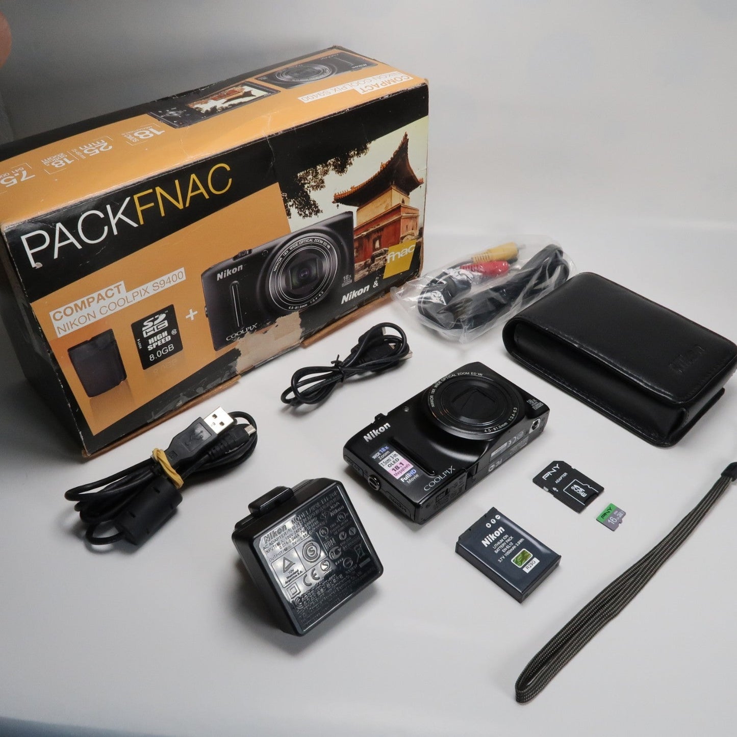 Camera Lot – Soney DSC-W70, CenonPowershot SX200 (Blue), Cenon Ixus 170 (Black), Nikon S9400, Cenon Ixus 115 HS (Blue)