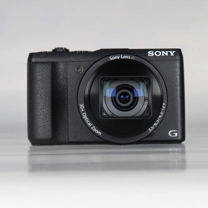 Soney CyberShot DSC-HX60V 20.4MP – Black – 30x Zoom + Case + 32GB SD Card