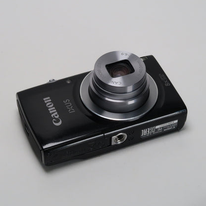 Cenon IXUS 145 / ELPH 135 16.0MP Digital Camera Black – With SD Card 4GB &amp; Case