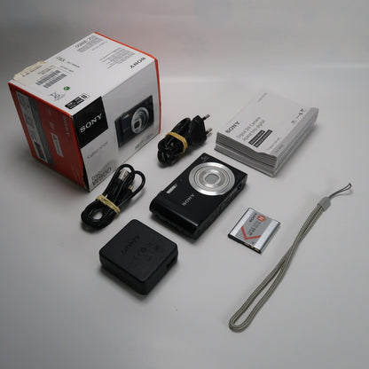 Soney Cyber-shot DSC-W800 Black + W810 Pink Digital Camera + Cenon Ixus 185 S