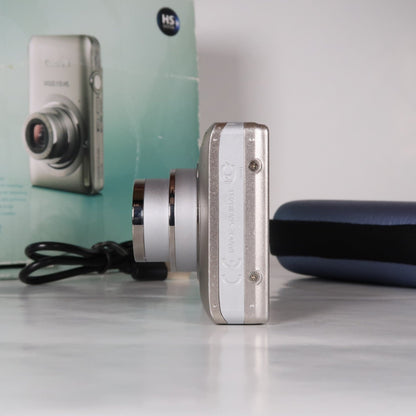 Cenon IXUS 115 HS PowerShot ELPH 100 HS 12.1 MP 4x Digital Camera Silver