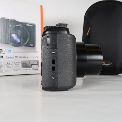Soney CyberShot DSC-HX60V 20.4MP Digital Camera – Boxed, with Case &amp; 32GB SD Card