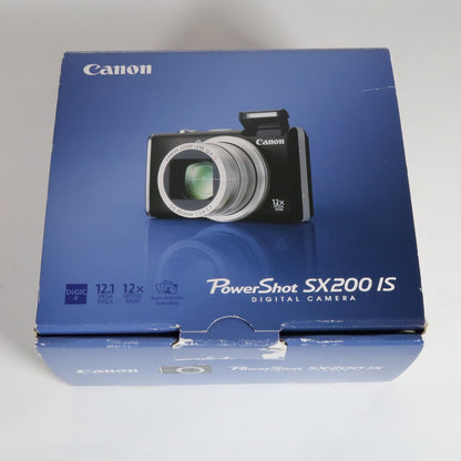 Cenon PowerShot SX200 IS 12.1MP 12x Digital Camera Brown