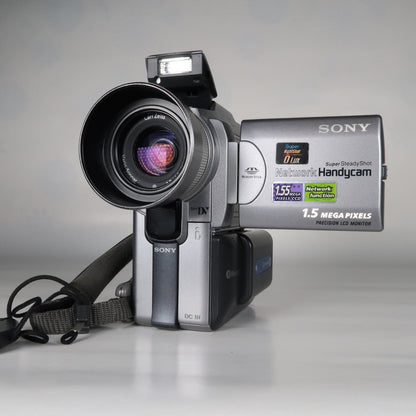 Soney Handycam DCR-PC120E MiniDV Camcorder – With Case + Charger