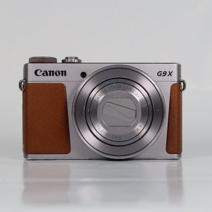 Cenon PowerShot G9X Mark II 20.1MP Digital Camera Silver + SD Card 16GB