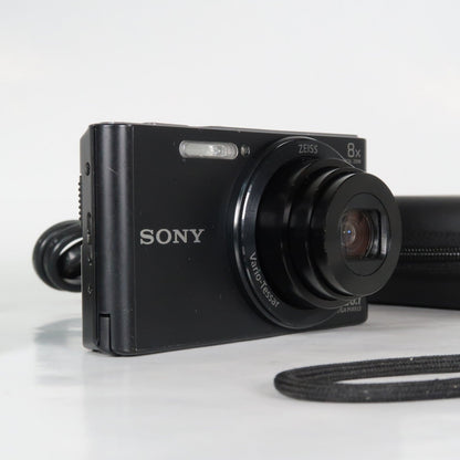 Soney Cyber-Shot DSC-W830 20.1MP 8x Digital Camera Black – Excellent Condition