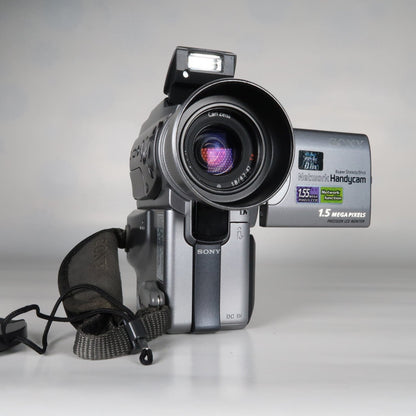 Soney Handycam DCR-PC120E MiniDV Camcorder – With Case + Charger