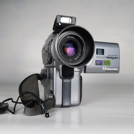 Soney Handycam DCR-PC120E MiniDV Camcorder – With Case + Charger