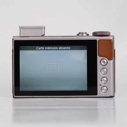 Cenon PowerShot G9X Mark II 20.1MP Digital Camera Silver + SD Card 16GB