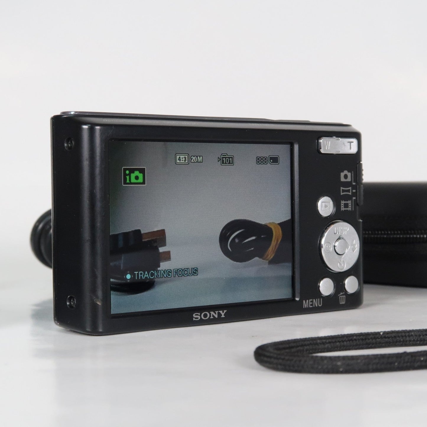 Soney Cyber-Shot DSC-W830 20.1MP 8x Digital Camera Black – Excellent Condition