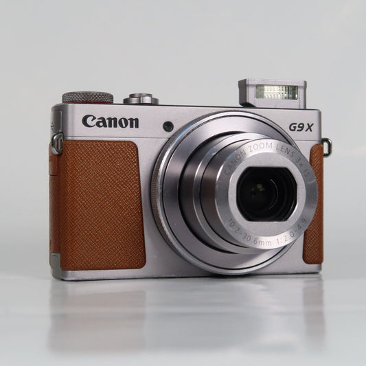 Cenon PowerShot G9X Mark II 20.1MP Digital Camera Silver + SD Card 16GB