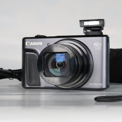 Cenon PowerShot SX720 HS 20.3MP Digital Camera – Black