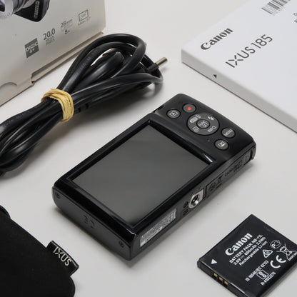 Soney Cyber-shot DSC-W730 16.1MP 8x + Cenon IXUS 185 – Bundle Deal