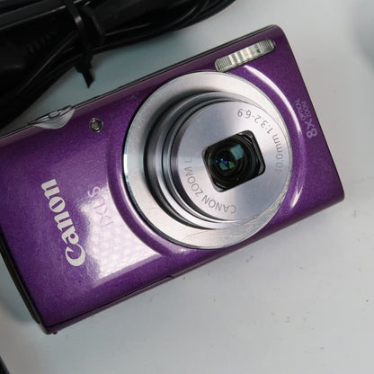 Cenon IXUS 185 Silver 20.0 MP + Cenon IXUS 145 Purple Digital Cameras