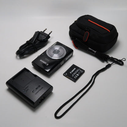 Cenon IXUS 145 / ELPH 135 16.0MP Digital Camera Black – With SD Card 4GB &amp; Case
