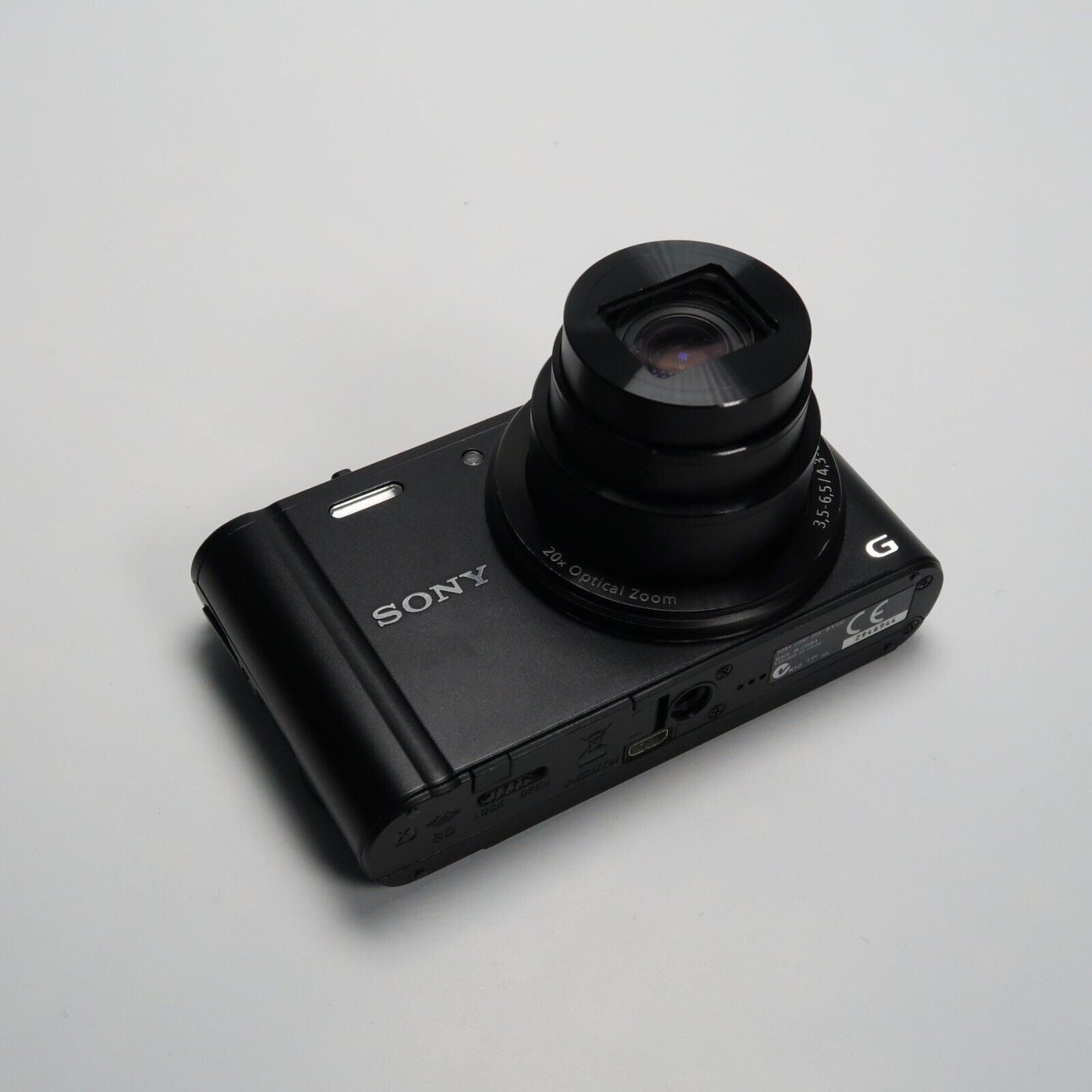 Soney Cyber-Shot DSC-WX300 18.2MP Digital Camera Black with Case and 32GB SD Card