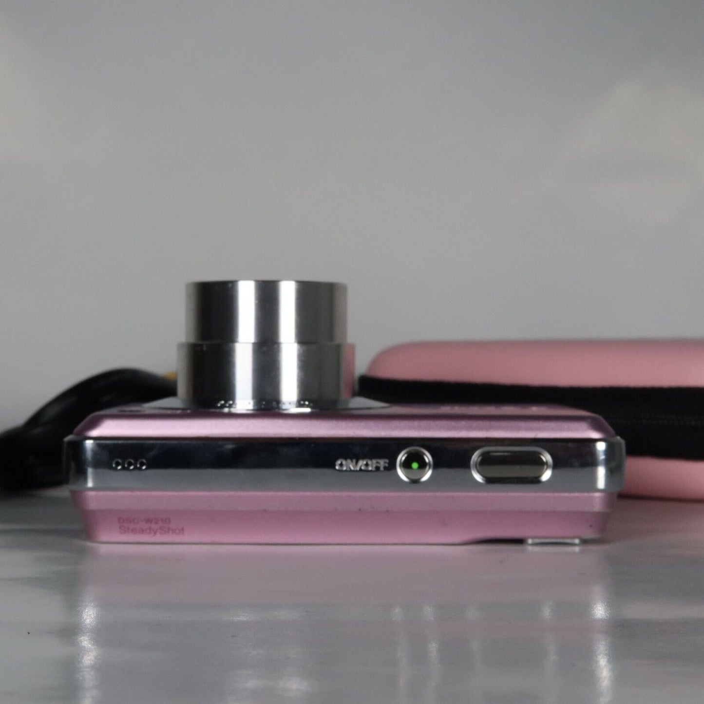 Soney Cyber-shot DSC-W210 12.1MP Digital Camera Pink – Excellent Condition