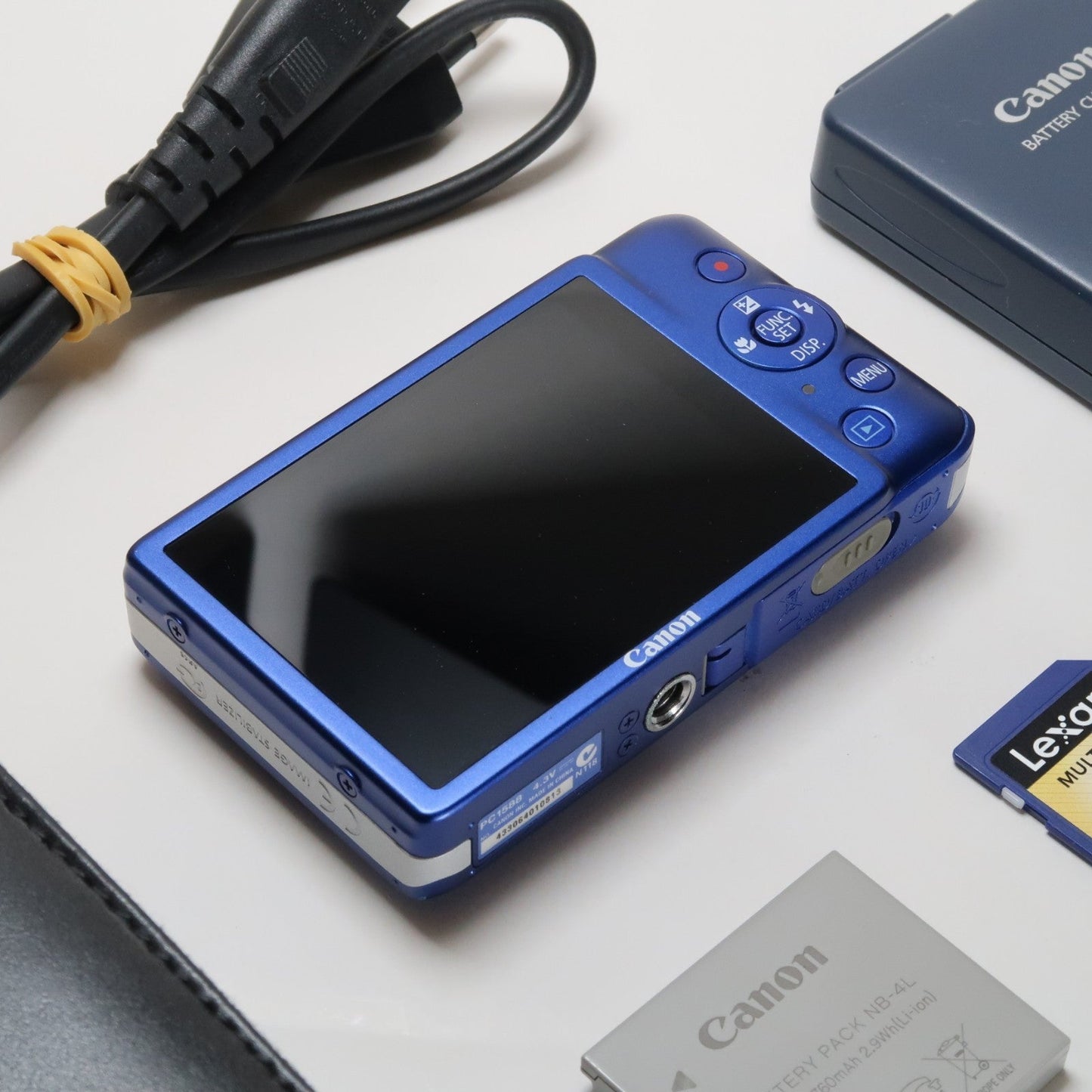 Camera Lot – Soney DSC-W70, CenonPowershot SX200 (Blue), Cenon Ixus 170 (Black), Nikon S9400, Cenon Ixus 115 HS (Blue)