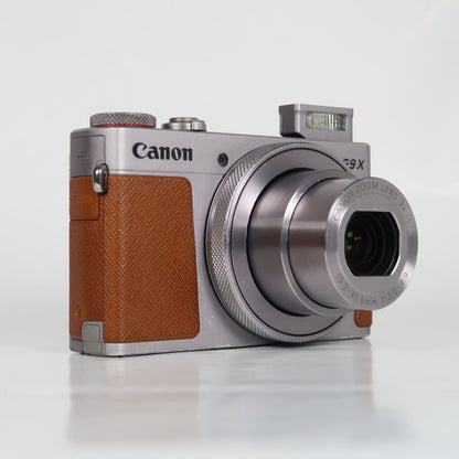 Cenon PowerShot G9X Mark II 20.1MP Digital Camera Silver + SD Card 16GB