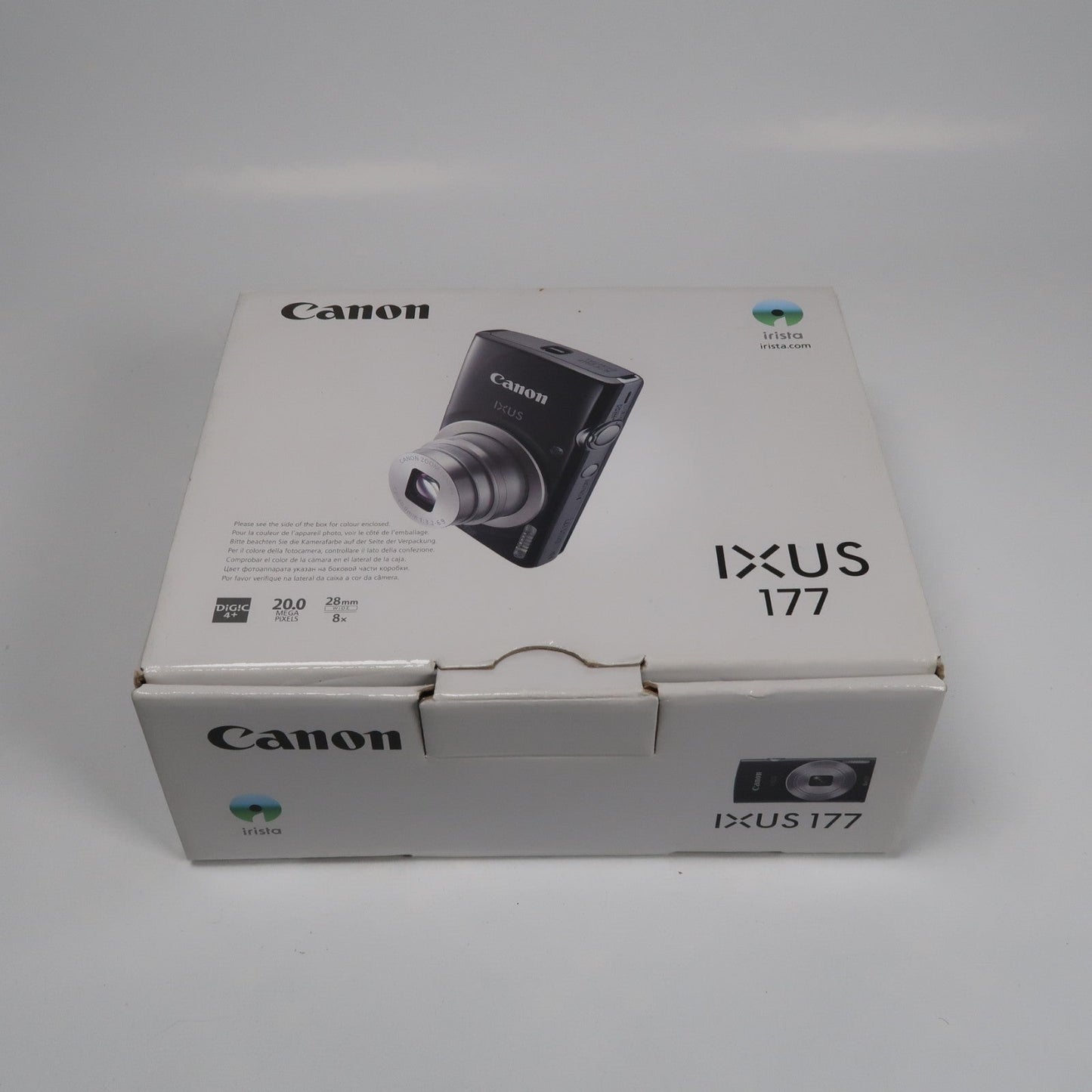 Cenon IXUS 177 Black 20.0MP 8x Digital Camera – Mint Condition
